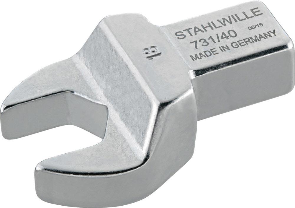 Mauleinsteckwerkzeug 731/40 27 Schlüsselweite 27 mm 14 x 18 mm Chrom-Alloy-Stahl