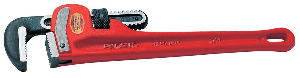 Rohrzange Gesamtlänge 450 mm Spannweite 65 mm für Rohre 2 1/2  Guss