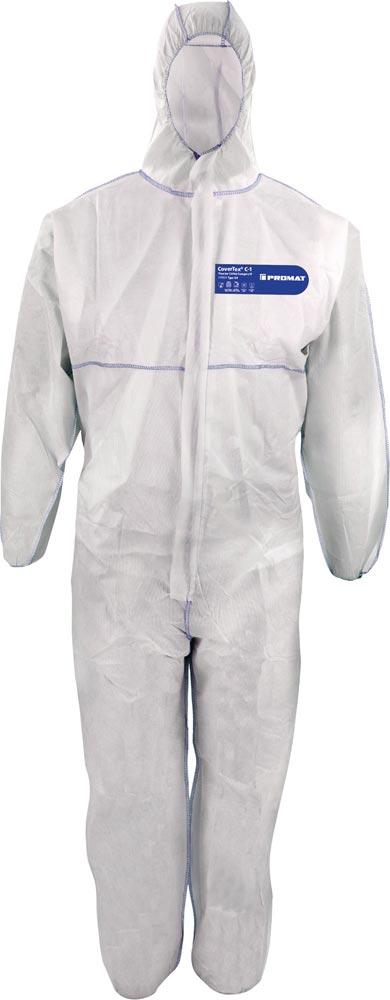 Schutzoverall CoverTex® Größe XXL weiß PSA-Kategorie III
