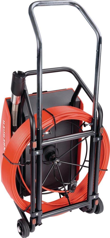 Inspektionskamera ROCAM® 4 PLUS Kamerakopf-Ø 30 mm Kabellänge 65 m Kabel-Ø 7 mm 18 V / 4,0 Ah Ø 70 - 150 mm