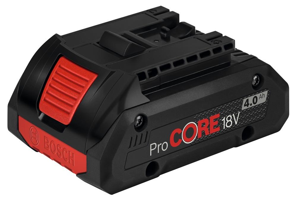 BOSCH 3 tool kit 18V: GSR 18V-28 + GWS 18V-10 + GBH 18V-26 + 2 x ProCORE18V (1 x 4.0 Ah + 1 x 8.0 Ah) + GAL 1880 CV + Toolbag BOSCH 3 tool kit 18V: GSR 18V-28 + GWS 18V-10 + GBH 18V-26 + 2 x ProCORE18V (1 x 4.0 Ah + 1 x 8.0 Ah) + GAL 1880 CV + Toolbag