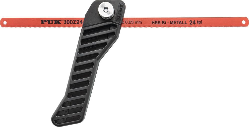 Metallsäge PUK G25 100 Gesamtlänge 313 mm Blattlänge 300 mm verzinkter Führungsbügel