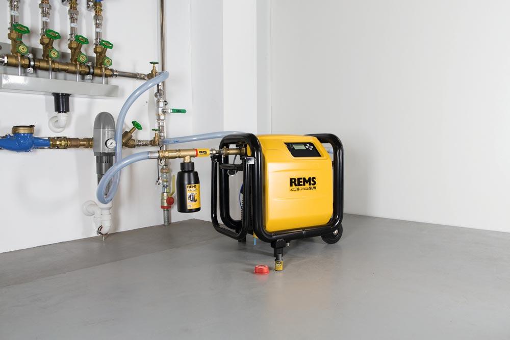 REMS Elektr Spül-/Druckprüfeinheit-Set Multi Push SL