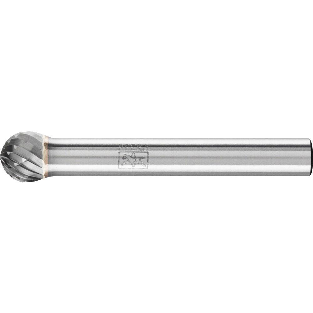 Frässtift KUD Ø 8 mm Kopflänge 7 mm Schaft-Ø 6 mm Hartmetall Verzahnung 3 PLUS
