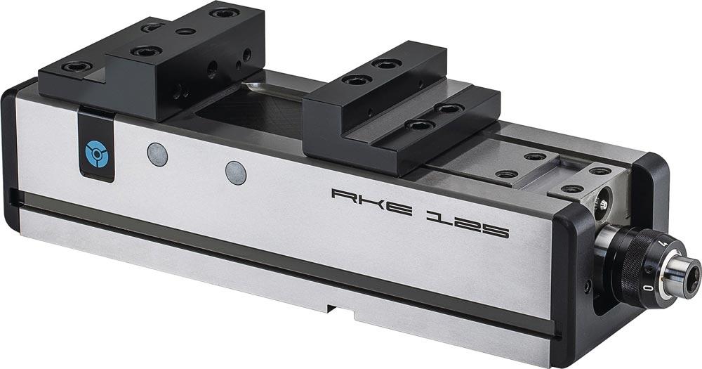 NC-Kompaktspanner RKE Backenbreite 125 mm Stahl Backenhöhe 40 mm