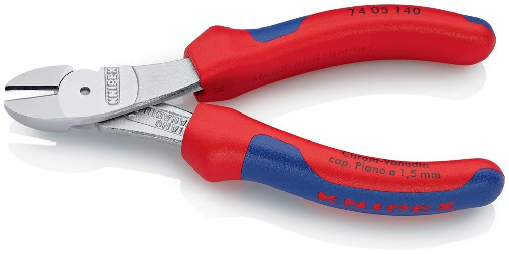 Kraftseitenschneider Länge 140 mm Form 0 Mehrkomponenten-Hüllen