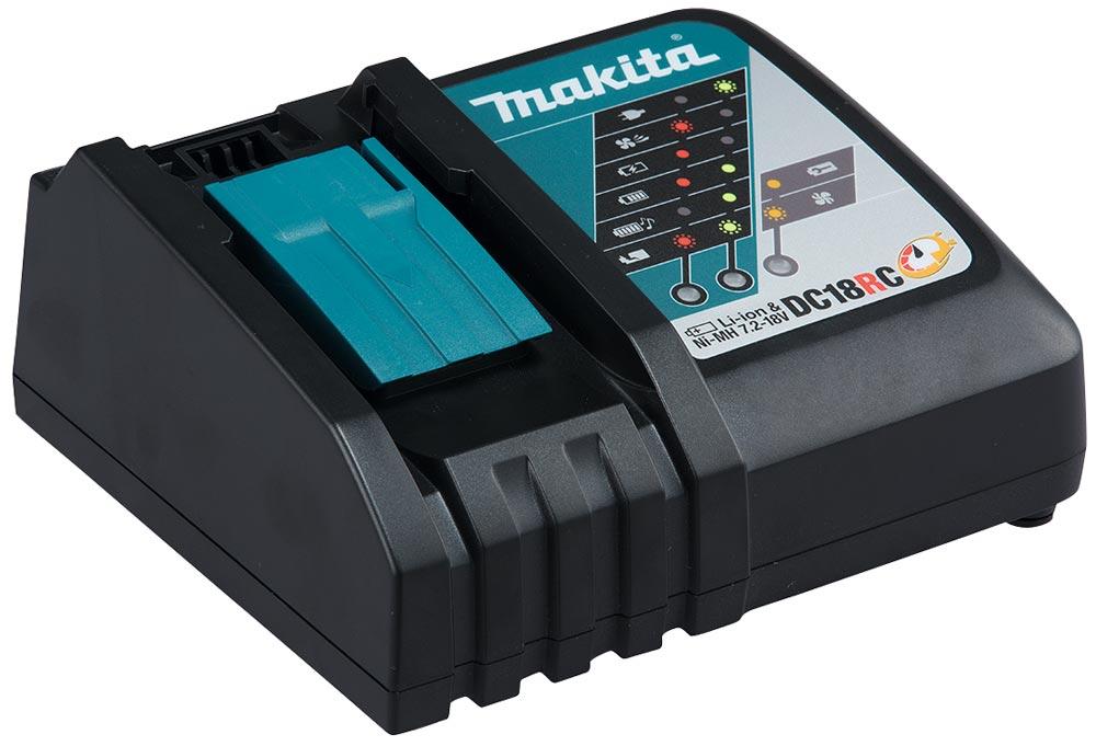 MAKITA Akku-Bohrschrauber 18 V DDF 485 RTJ 2 x 5,0 Ah  im MAKPAC