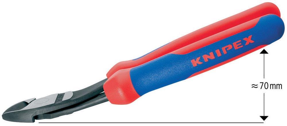 Kraftseitenschneider Länge 200 mm Form 2 Comfort-Griff