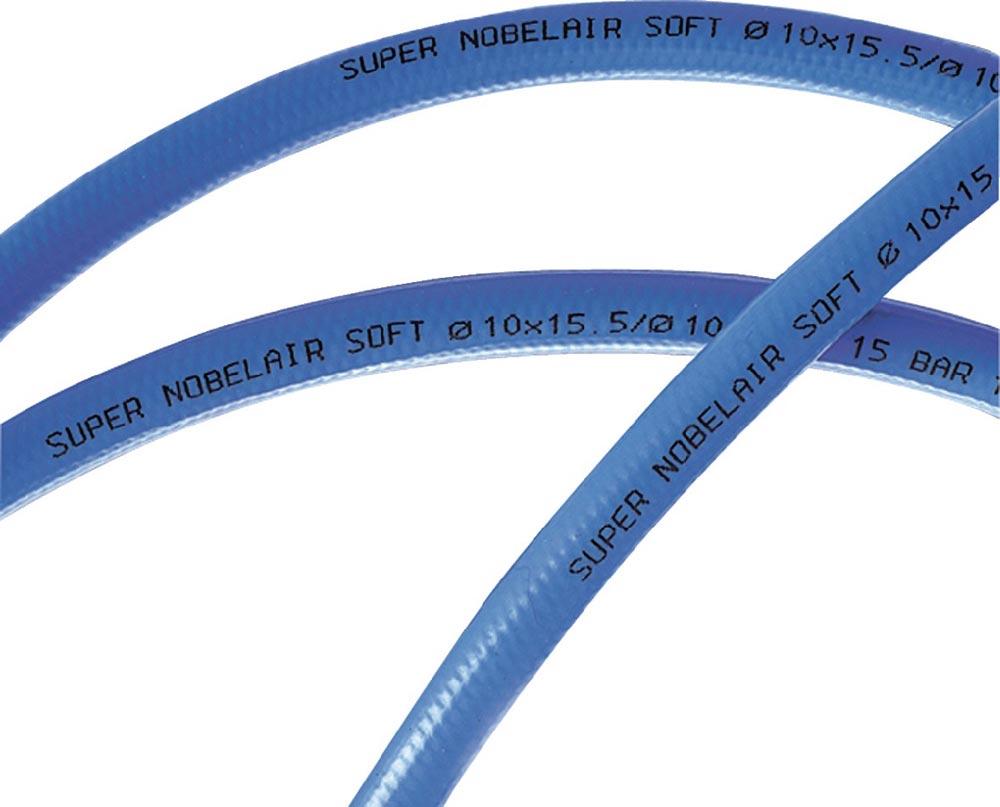 Druckluftschlauch Super Nobelair® Soft Innen-Ø 9 mm Außen-Ø 14,5 mm Länge 50 m blau