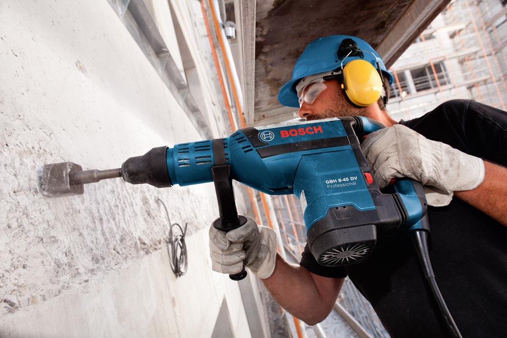 BOSCH Bohrhammer GBH 3-28 DRE, SDS-plus-Aufnahme im Koffer