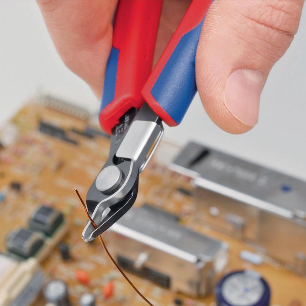 Elektronik-Seitenschneider Super-Knips® Länge 125 mm Form 7 Facette nein Spezialwerkzeugstahl brüniert
