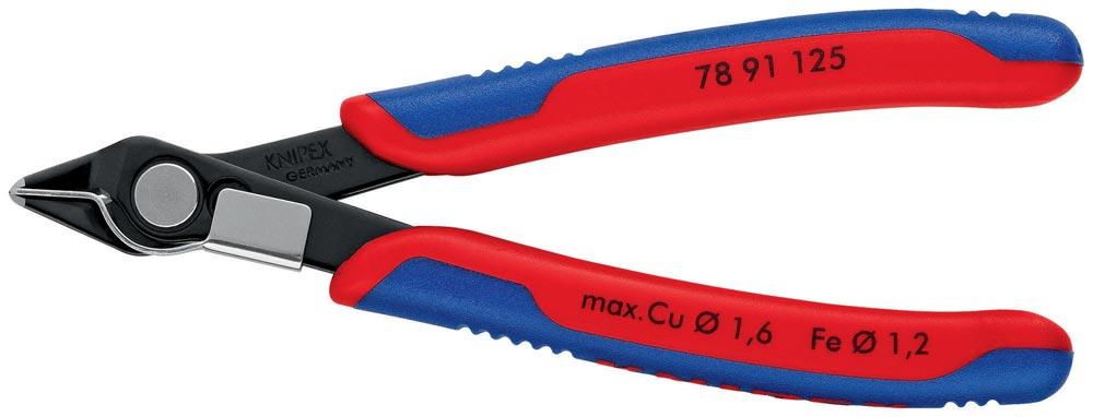 Elektronik-Seitenschneider Super-Knips® Länge 125 mm Form 8 Facette ja, sehr klein brüniert