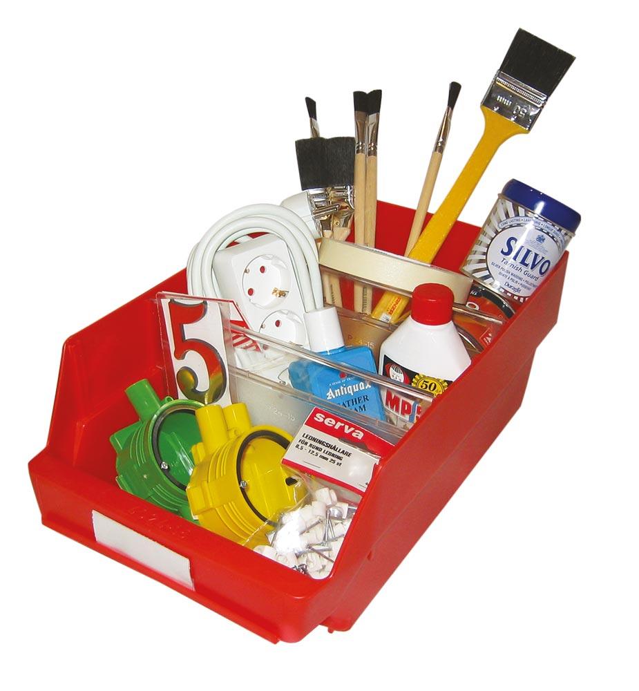Regalkasten, PP, BxTxH 120x300x95 mm, Farbe blau, VE 30 Stück