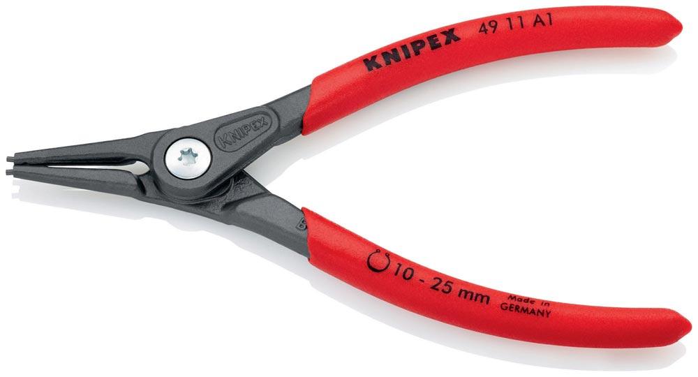 Präzisionssicherungsringzange A 1 für Wellen Ø 10 - 25 mm Länge 140 mm