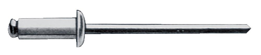 Blindniet Nietschaft d x l 3 x 14 mm Aluminium / Stahl 500 Stück