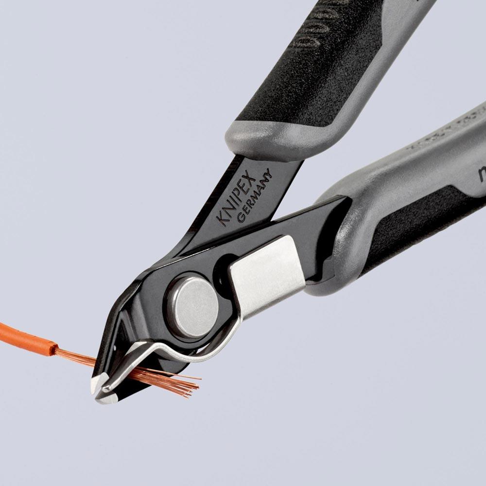 Elektronik-Seitenschneider Super-Knips® Länge 125 mm Form 7 Facette nein Spezialwerkzeugstahl brüniert