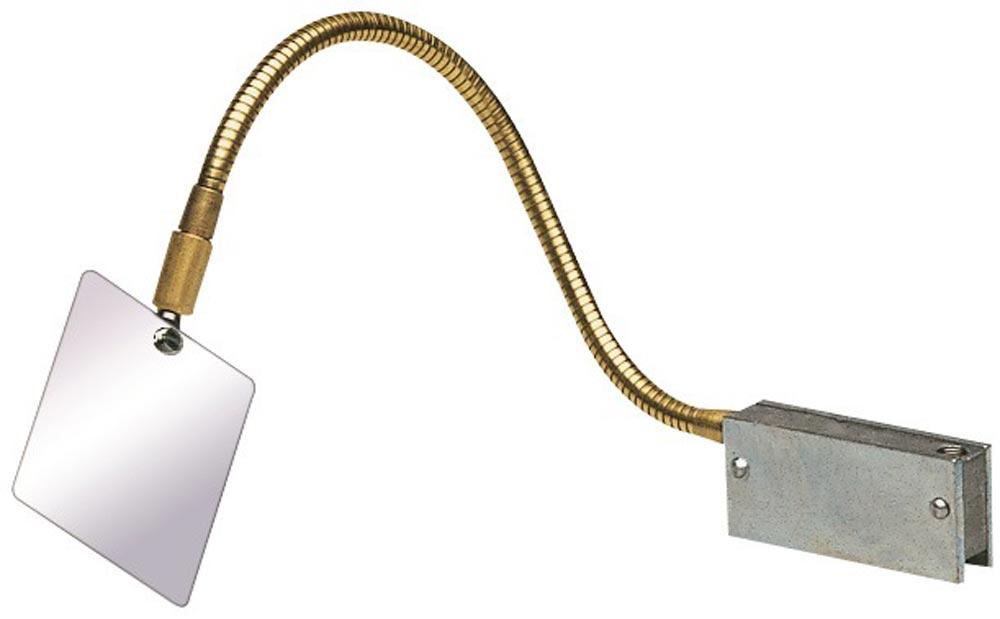 Magnetschweißspiegel mit flexibler Positioniereinrichtung B70xH1xL80mm