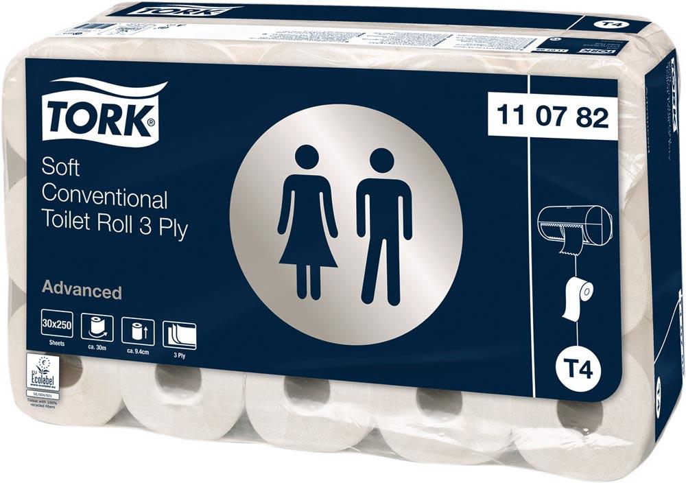 Toilettenpapier TORK Advanced  110782 3-lagig, Dekorprägung
