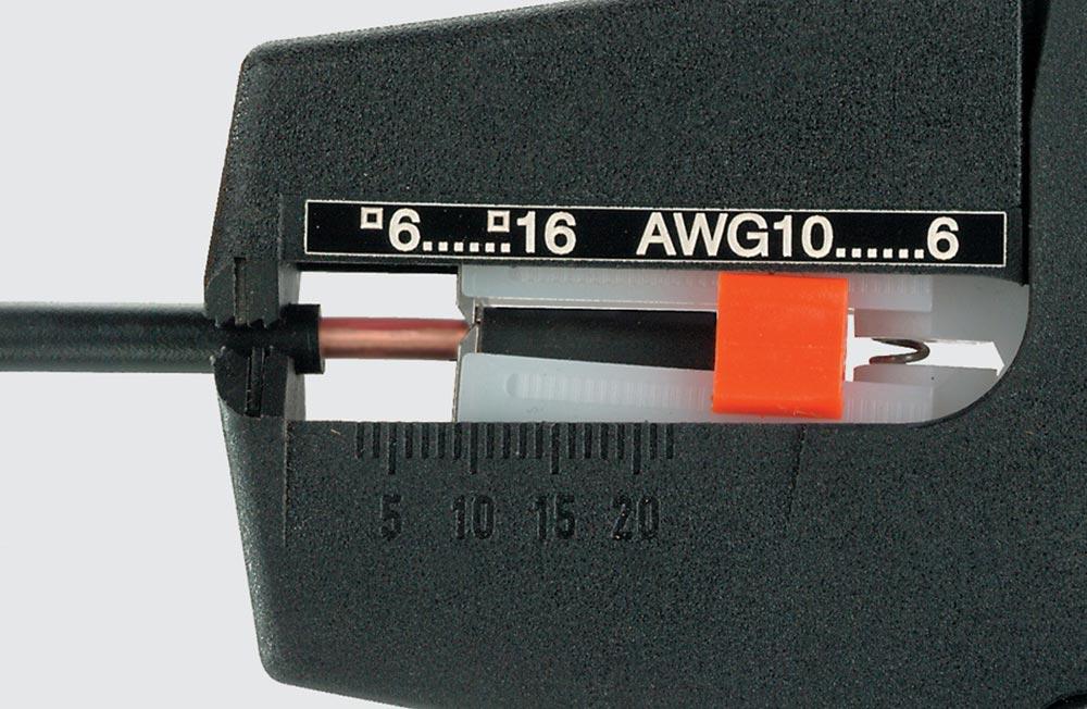 Automatikabisolierzange Stripax® 16 Länge 190 mm 6 - 16 (AWG 10... 6) mm