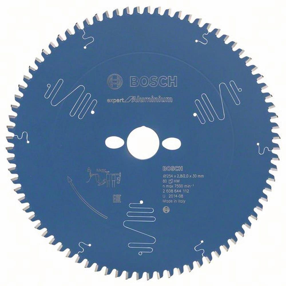 Kreissägeblatt Außen-Ø 254 mm Zähnezahl 80 HLTCG Schnittbreite 2,8 mm