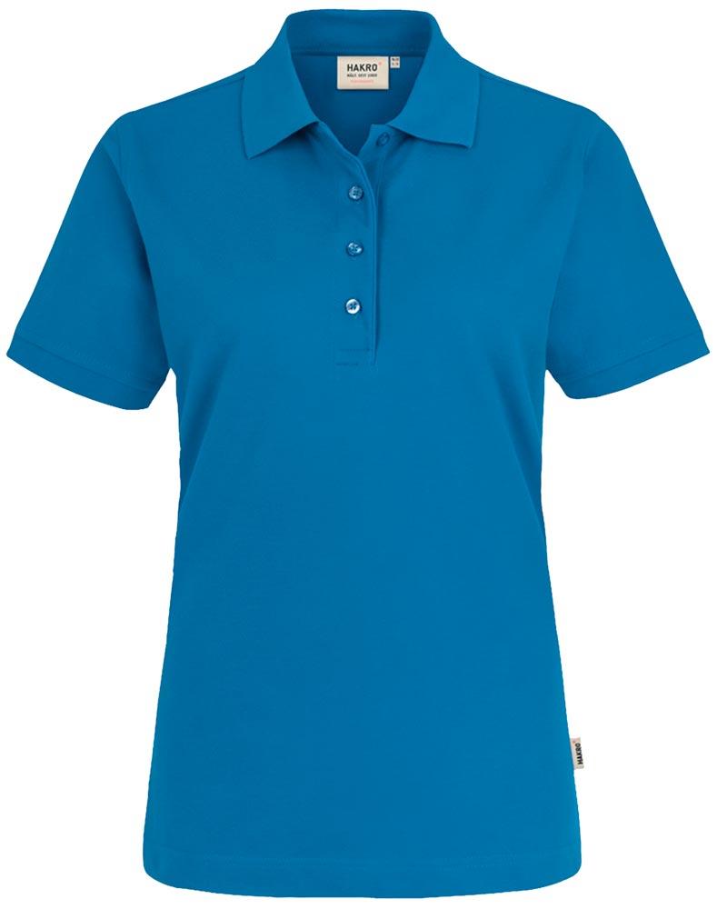 Damen Polo-Shirt MikraLinar, Farbe royal, Gr. M