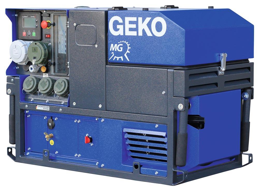 GEKO Stromerzeuger 14000 ED-S/SEBA RSS cube, 13400/5900 VA, (400/230 V), Benzin, E-Start