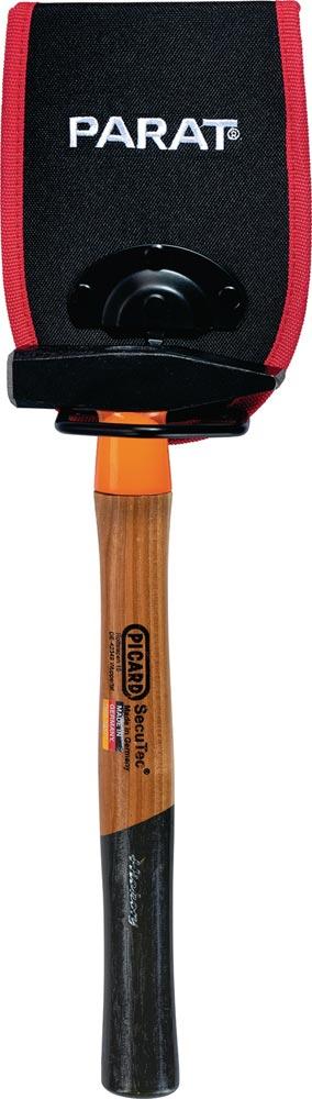 Hammerhalter B120xT70xH170mm Nylon schwarz/rot Hammerhalter B120xT70xH170mm Nylon schwarz/rot