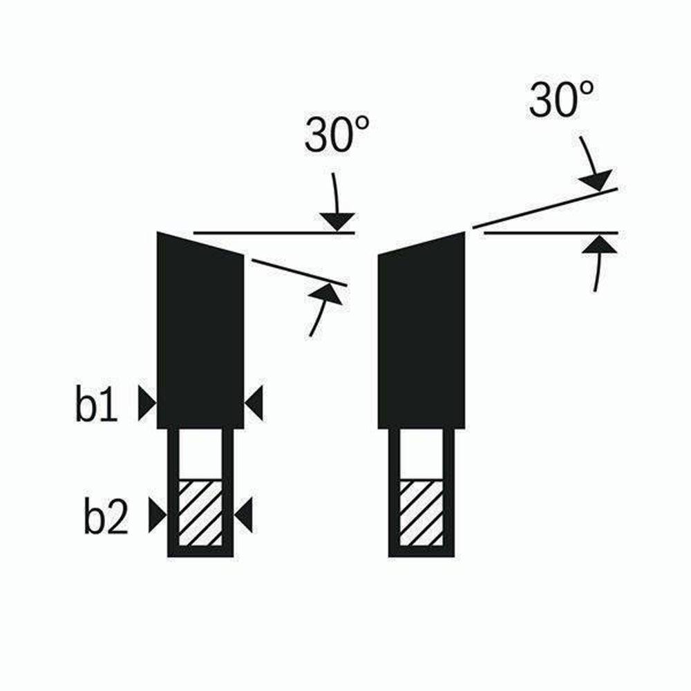 Kreissägeblatt Außen-Ø 165 mm Zähnezahl 48 WZ Bohrung 20 mm Schnittbreite 1,8 mm HM