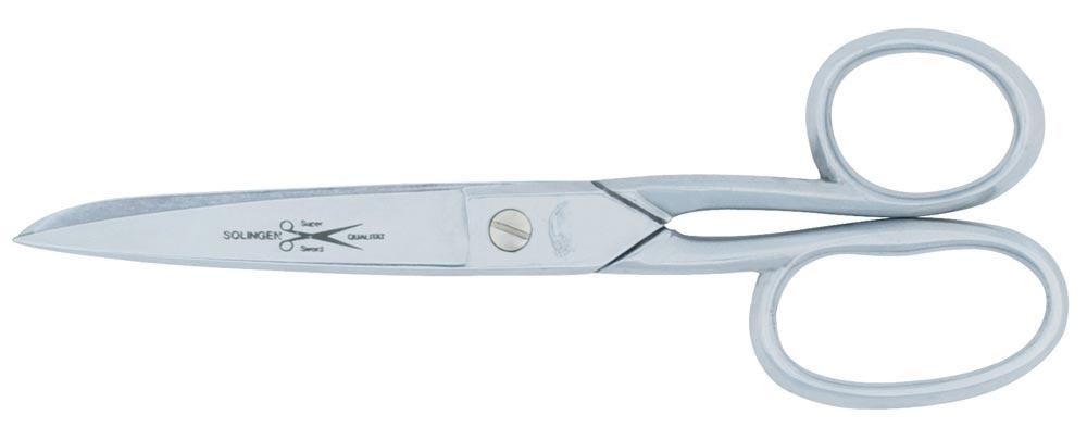 Haushaltsschere 150 mm mit langem Auge Haushaltsschere 150 mm mit langem Auge