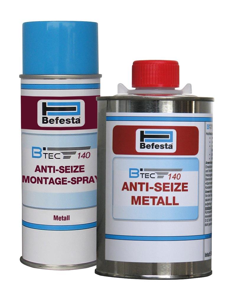 Anti-Seize Montagespray Btec 140 400 ml - Metall