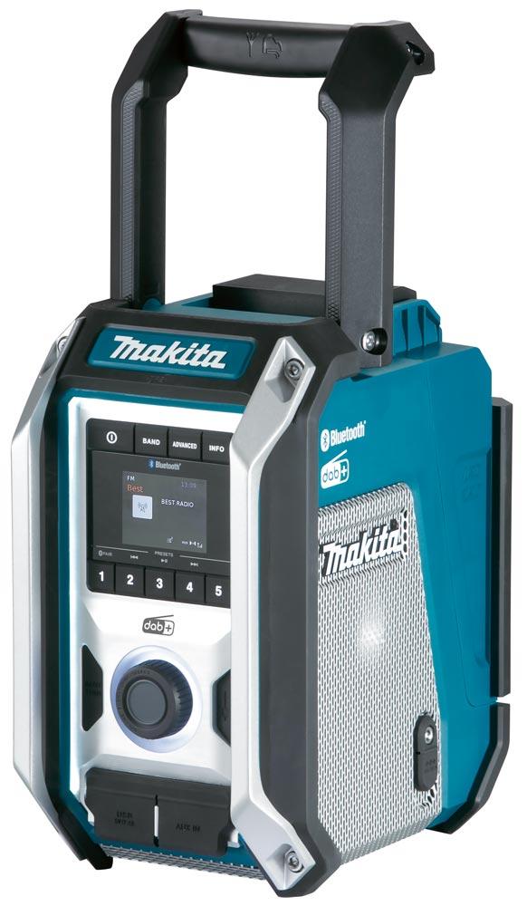 MAKITA Akku-Baustellenradio DMR 115 mit DAB+/Bluetooth (ohne Akku/Ladegerät)