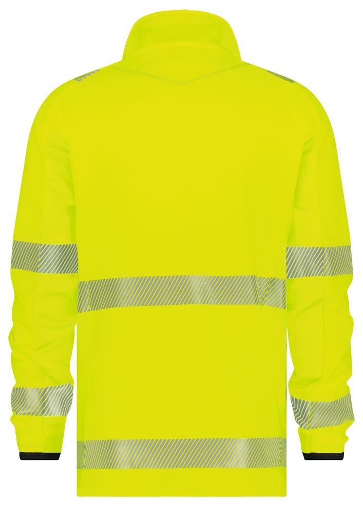 Warnschutz Jacke Camden, neongelb/dunkelblau, Gr. 4XL