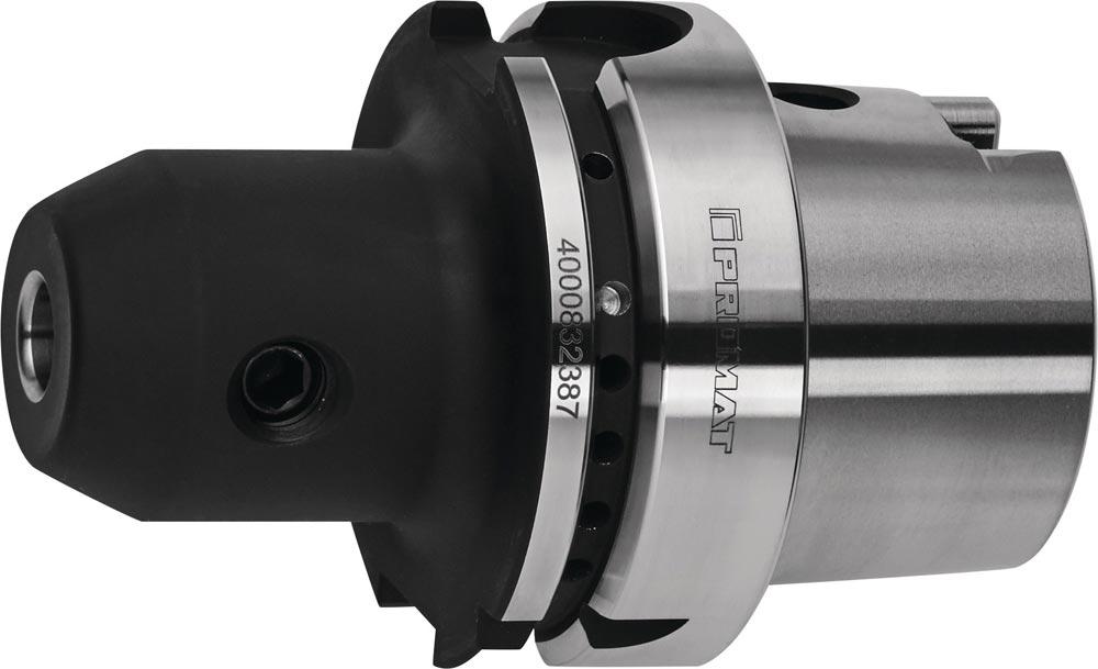 Flächenspannfutter DIN 69893A Weldon Spann-Ø 12 mm HSK-A63 Auskraglänge 80 mm