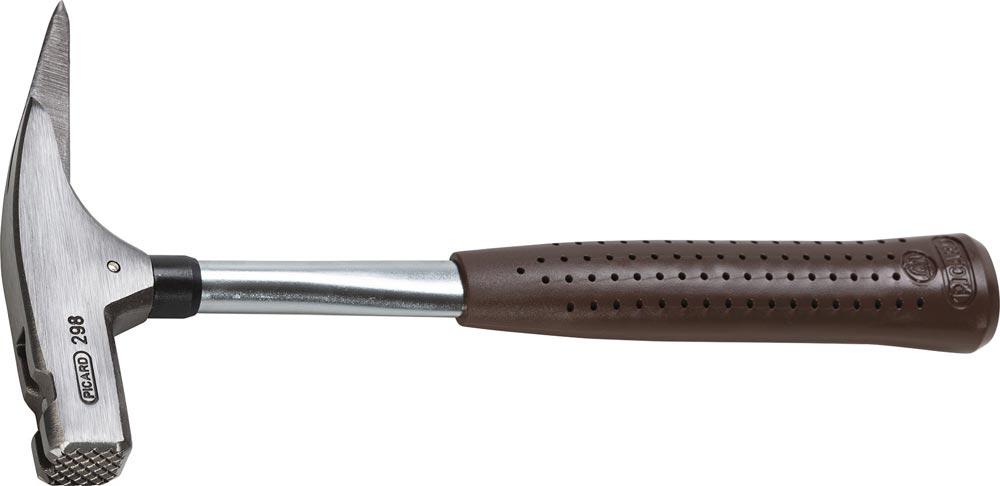 Latthammer 29800 Kopfgewicht 600 g mit Magnet glatt Stahlrohr fein blank