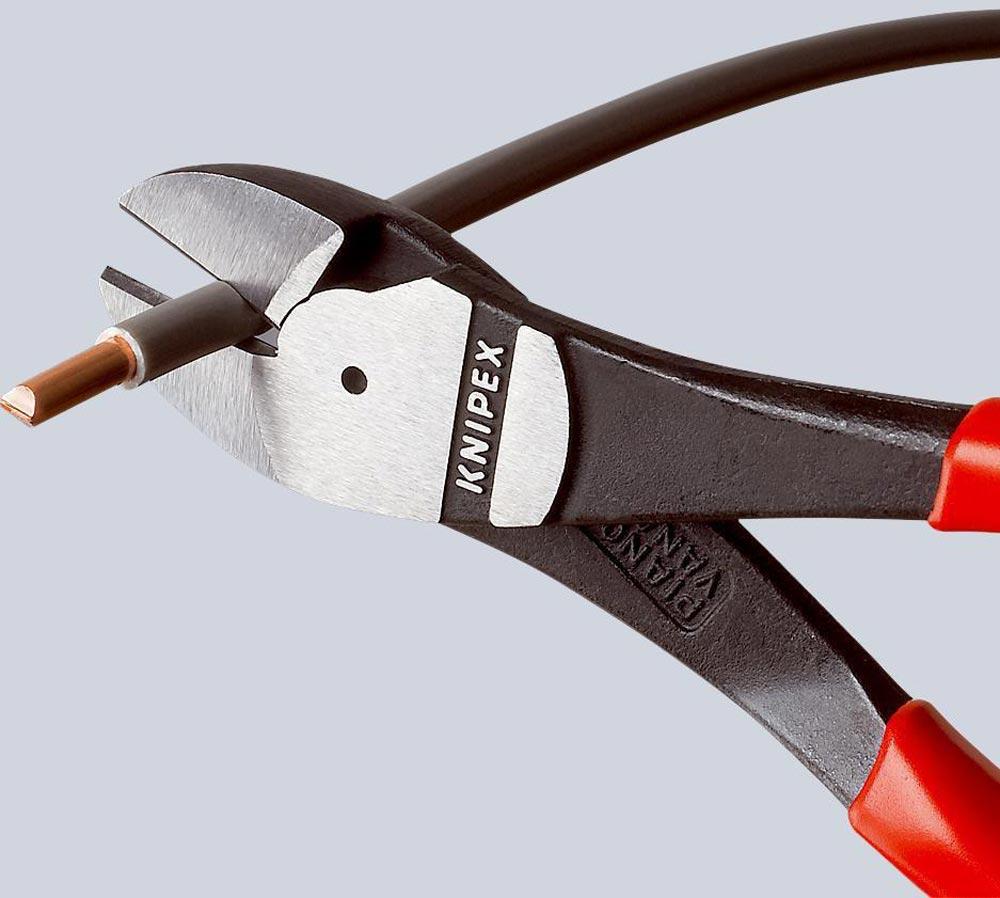 Kraftseitenschneider Länge 140 mm Form 0 Mehrkomponenten-Hüllen