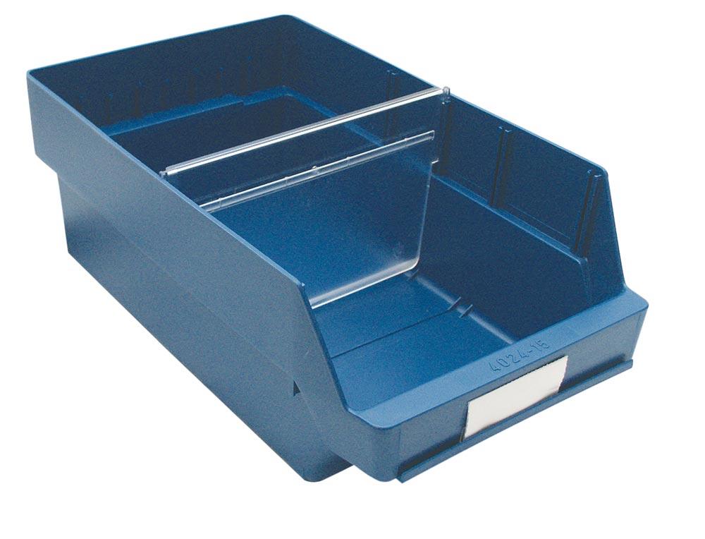 Regalkasten, PP, BxTxH 120x300x95 mm, Farbe blau, VE 30 Stück