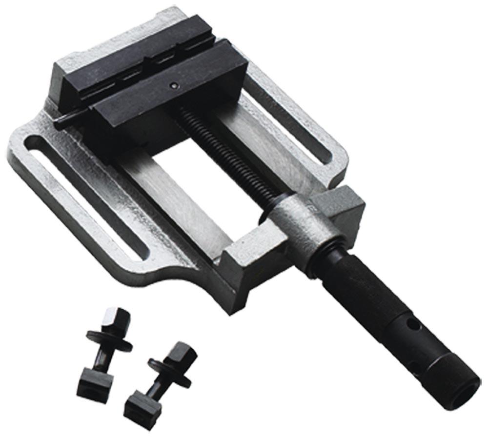 Säulenbohrmaschine GBM 3/25 SNE inkl. Schraubstock, Bohrersatz u. Schneidöl