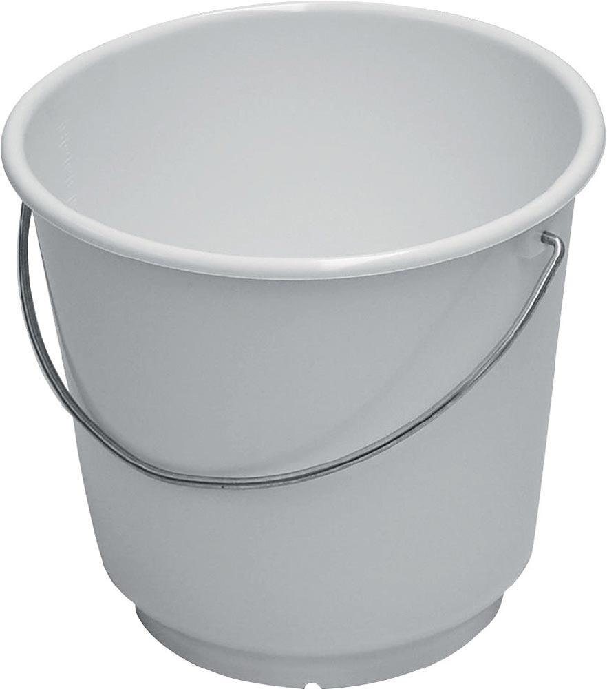 Eimer 20 l Polyethylen weiß lebensmittelecht Ø 370 mm Höhe 330 mm