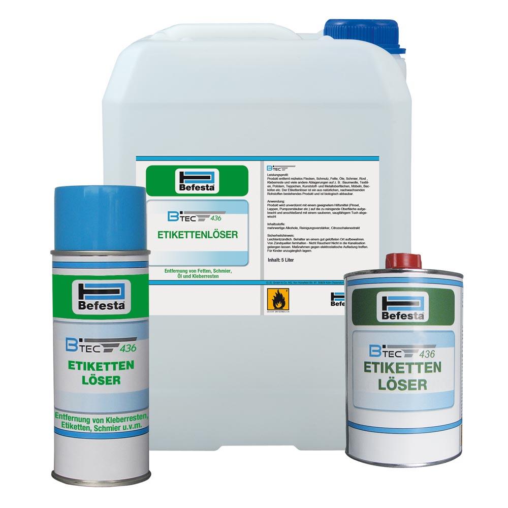 Etikettenlöser Btec 436 400 ml