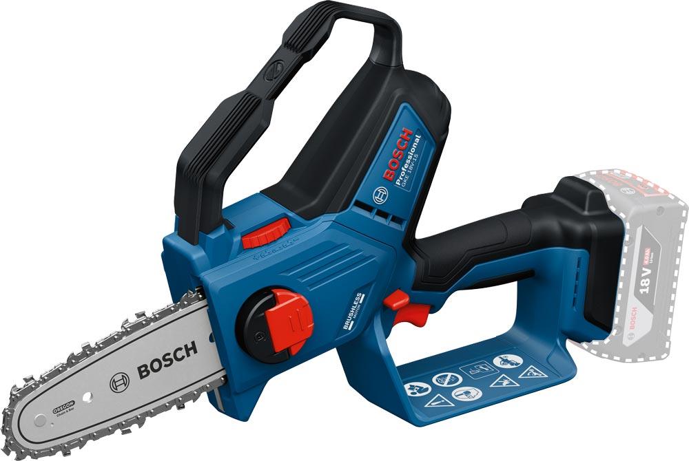 BOSCH Akku-Astsäge GKE 18V-15 (o. Akku/Ladegerät) BOSCH Akku-Astsäge GKE 18V-15 (o. Akku/Ladegerät)