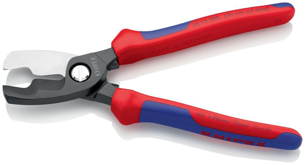 Kabelschere Länge 200 mm Comfort-Griffe