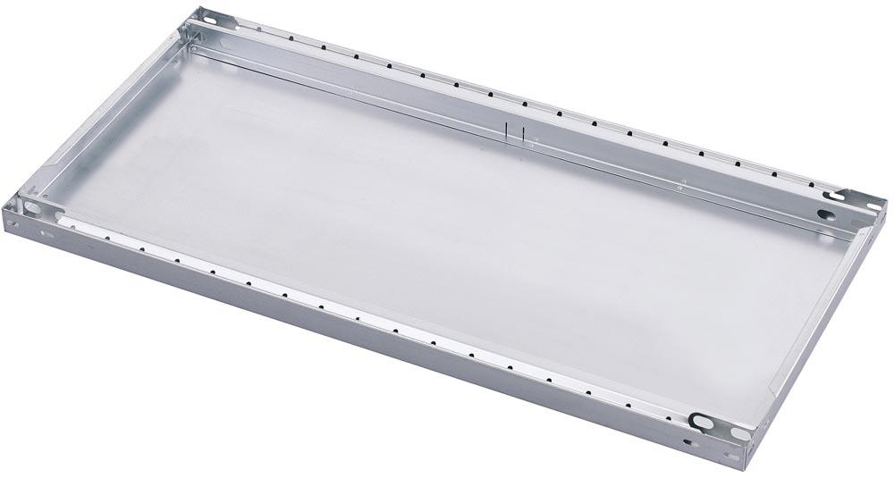 Fachboden für Kragarmregale bis Armlast 530 kg, verzinkt, Traglast 250 kg, Tiefe 500 mm, Fachbreite 1000 mm