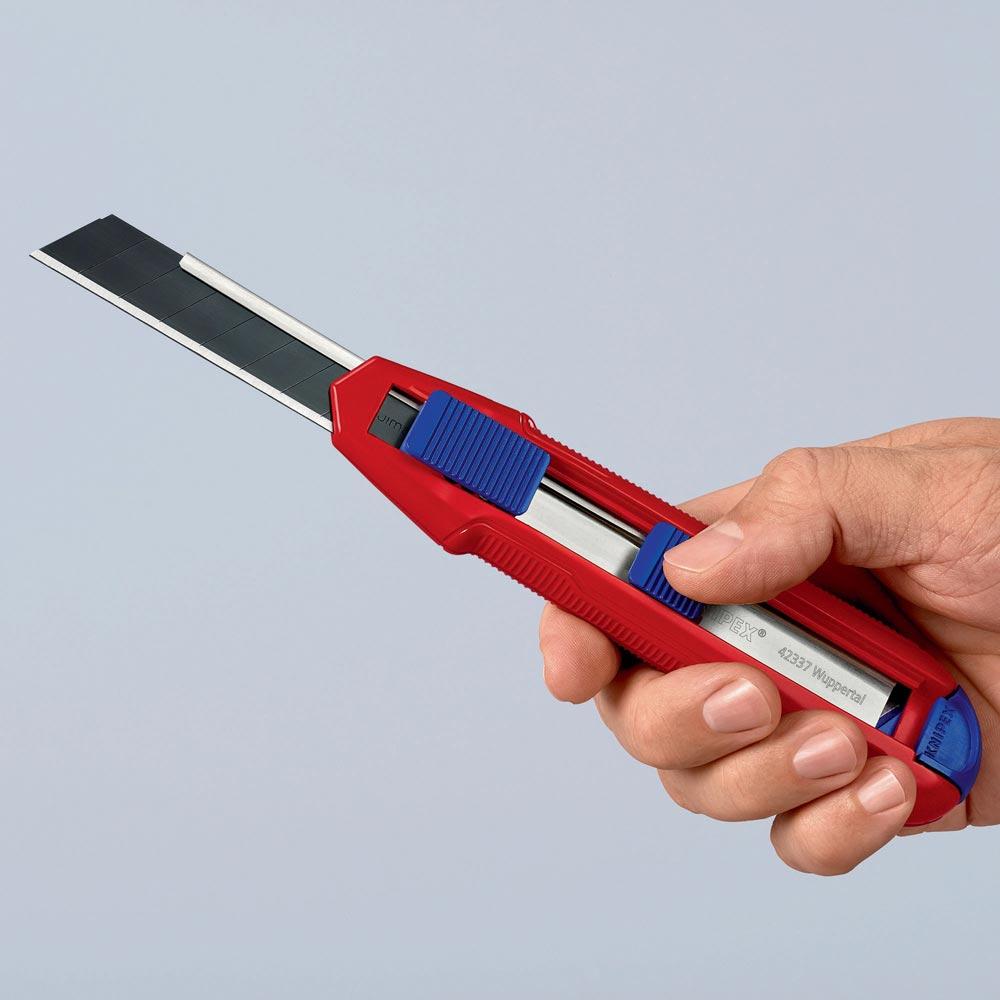 Cuttermesser CutiX® Klingenbreite 18 mm Länge 165 mm Magnesium Cuttermesser CutiX® Klingenbreite 18 mm Länge 165 mm Magnesium