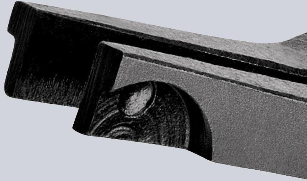 Montagezange Länge 220 mm 30 gewinkelt brüniert Länge 220 mm
