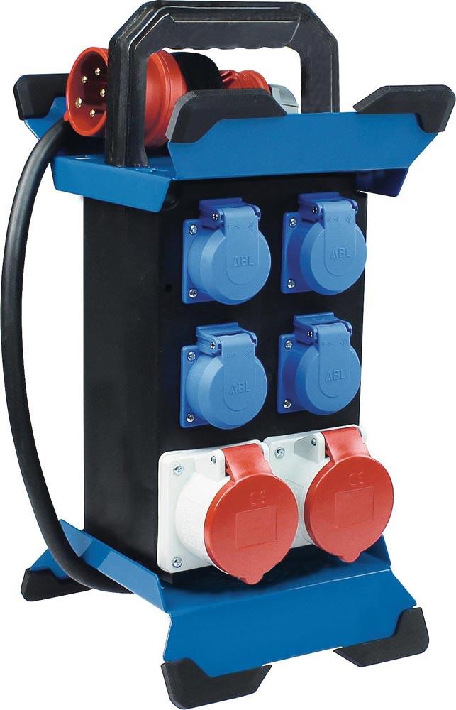 CEE-Standstromverteiler STECKY 13 CEE-Stecker 400V, 32 A, 5-polig