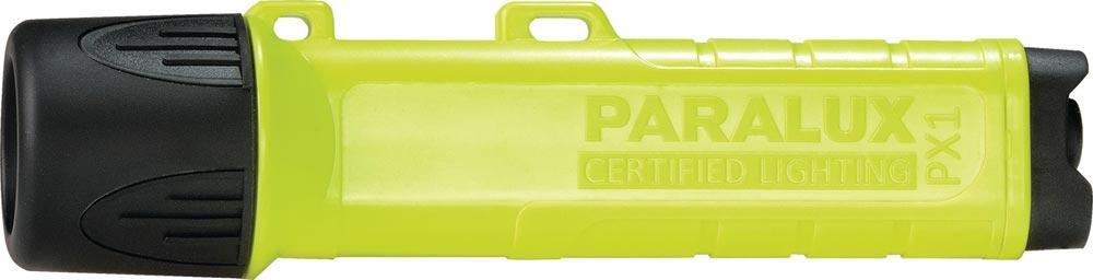 LED-Taschenlampe PARALUX® PX 1 ca. 120 lm explosionsgeschützt 4 x AA Mignon ca. 150 m