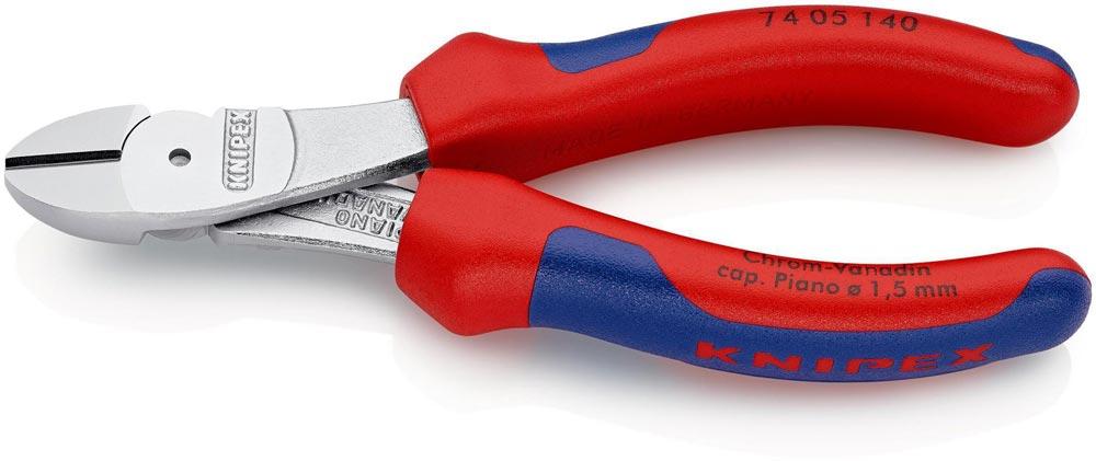 Kraftseitenschneider Länge 140 mm Form 0 Mehrkomponenten-Hüllen