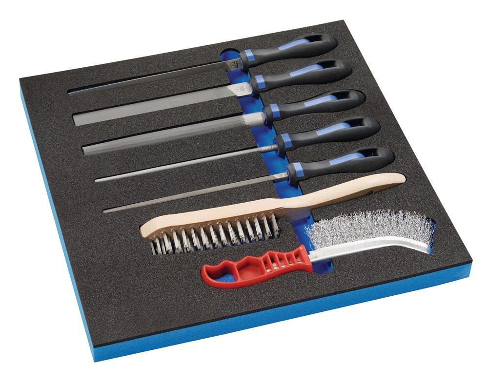 Werkzeugmodul Leereinlage 2/3-Modul 4000871246, 7-teilig