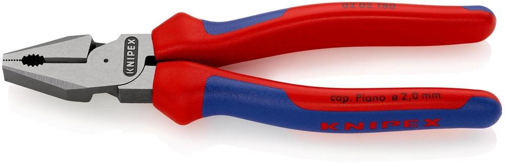 Kraftkombizange Länge 180 mm poliert Mehrkomponentenhüllen