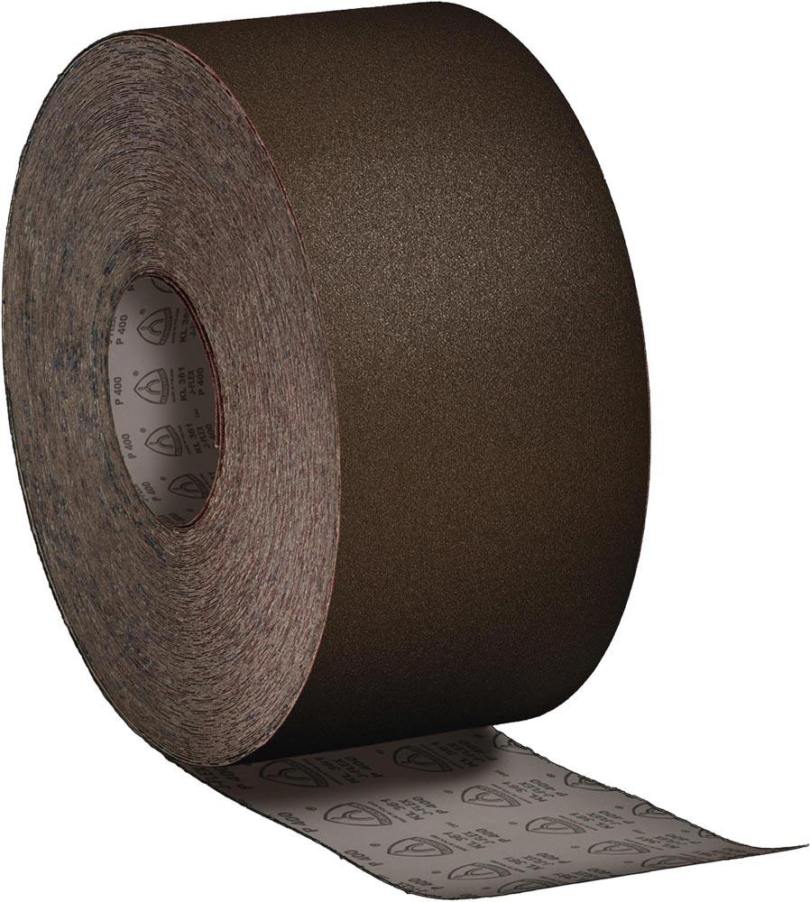 Schleifgeweberolle KL 361JF 40 mm Körnung 240 für Metall Korund